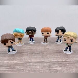 BTS FUNKO POPS 1-6